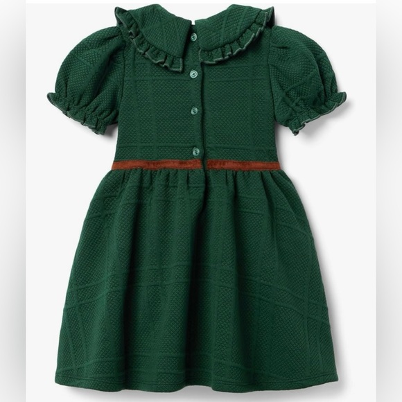 Janie and Jack Girls' Mattelasse Swing Dress (Toddler) - Picture 2 of 2